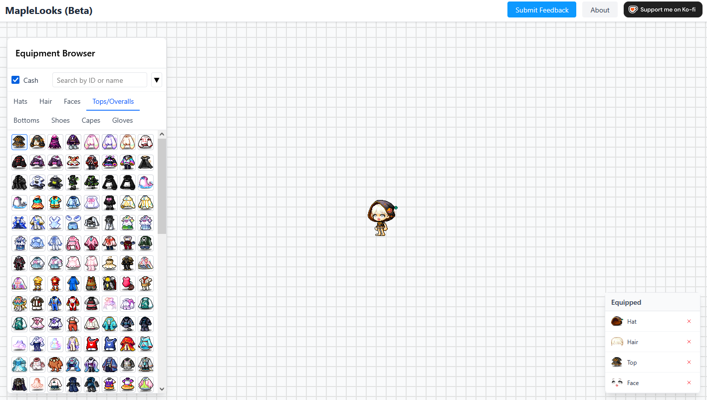 MapleLooks Screenshot